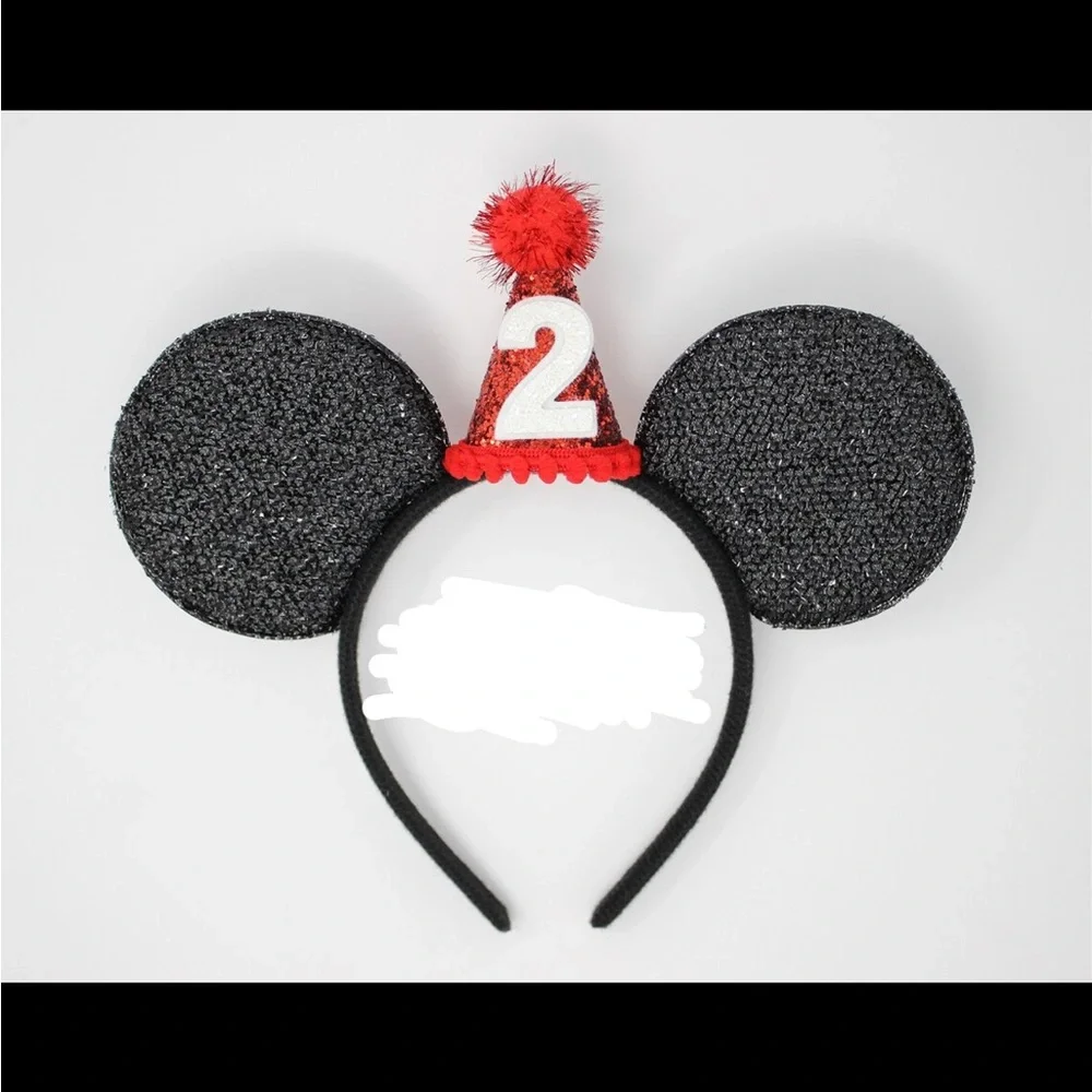 2nd Birthday Mickey Mouse Ears - Picture 3 of 5